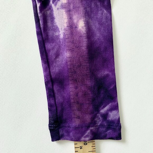 Vintage Olsen Y2K Purple Mesh Wrap Top Whimsigoth Witchy Fairy Sultry Boho Cyber - Picture 13 of 16